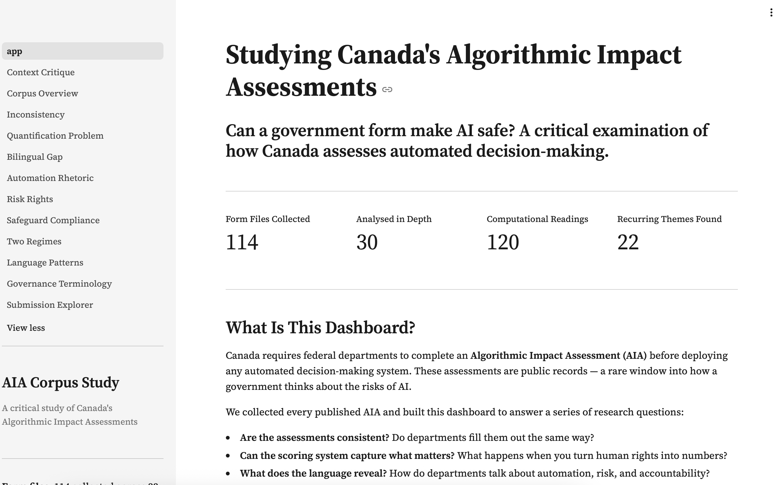 AIA Bilingual Corpus Platform